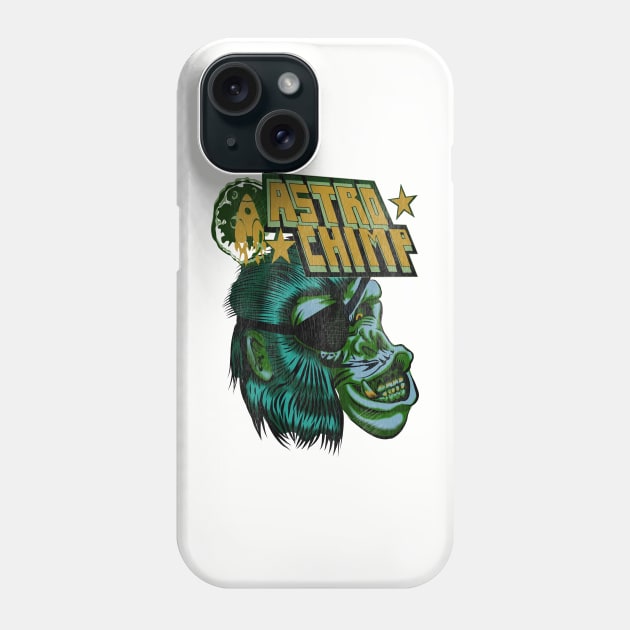 ASTRO CHIMP ROCKET REPAIR Phone Case by Ace13creations