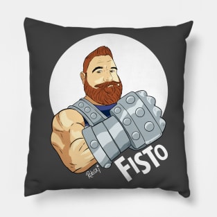 FISTO - dark Tee Pillow