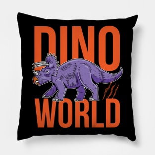 Dino World Pillow