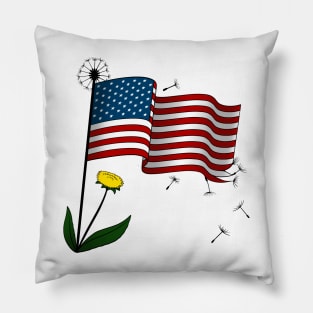 American Dandelion. Pillow