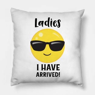 Smiling Face Wearing Sunglasses Pillow