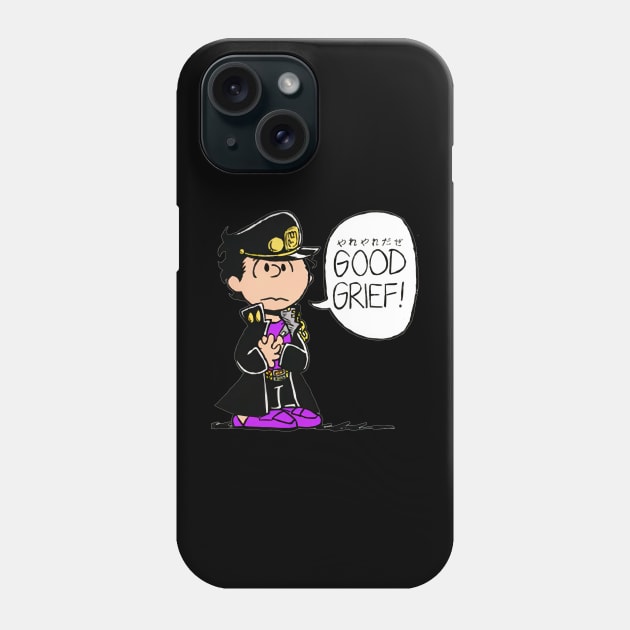 Jotaro Peanuts Style Phone Case by TheMannyton