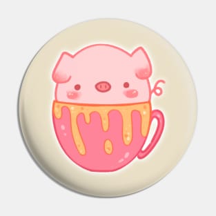 cappucino pets: teacup pig Pin