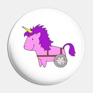 Unicorn Zippy Pin