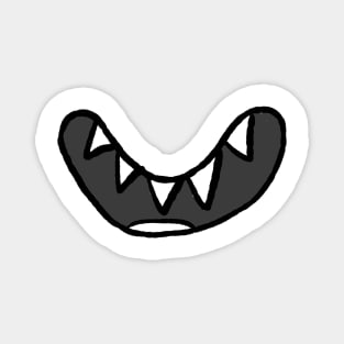 Monster smile Magnet