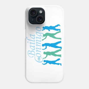 Silhouette design of the oneus group in the baila conmigo era Phone Case