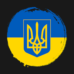 Ukraine Coat Of Arms Ukrajina Symbol T-Shirt