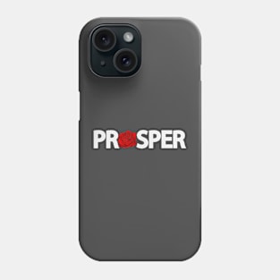 Prosper typography design Phone Case