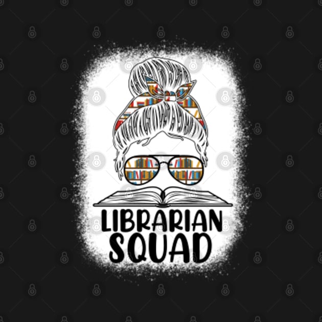 Librarian Squad Bleached Messy Bun by GreenCraft