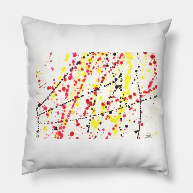 Untitled 21 Pillow by jamesknightsart