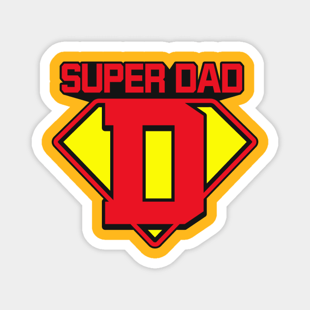 SUPER DAD Magnet by Jackies FEC Store