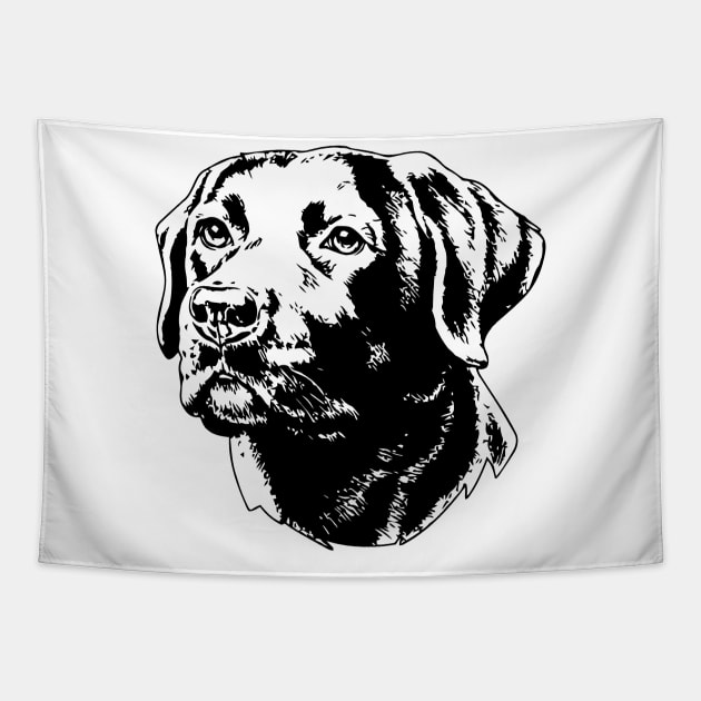 Labrador Tapestry by Sigelgam31