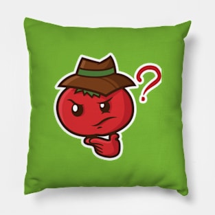 Detective Tomato Pillow