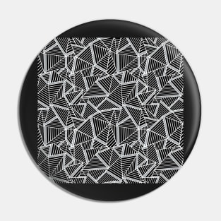 Abstract Lines 2 Grey Pin