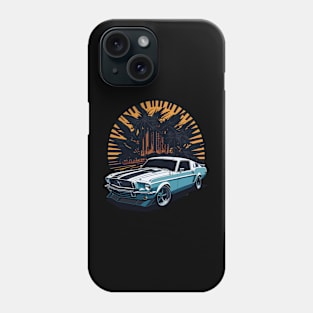 Ford Boss 302 Mustang Vintage Car Phone Case