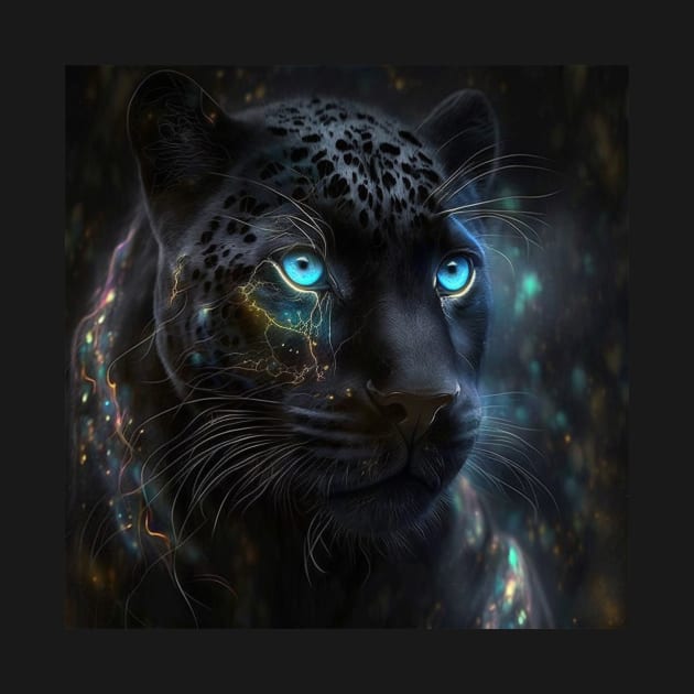 Black Panther Abstract Art by Jades-Corner