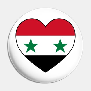 Heart - Syria Pin