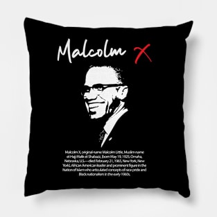 Malcolm X Power Pillow