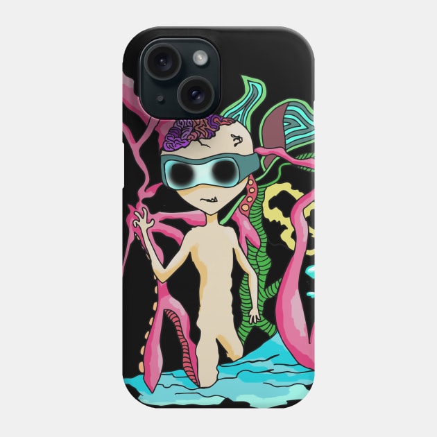 Underwater Alien Phone Case by euglenii