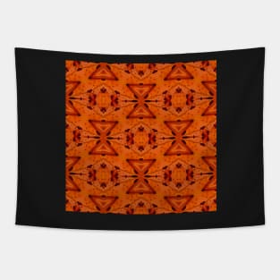 Orange Tiger Lily Pattern 6 Tapestry