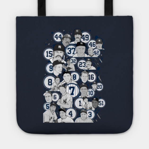 New York Yankee legends collage