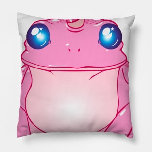 Pink Unicorn Frog Pillow