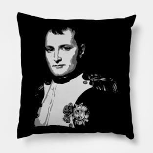 Napoleon Black and White Pillow