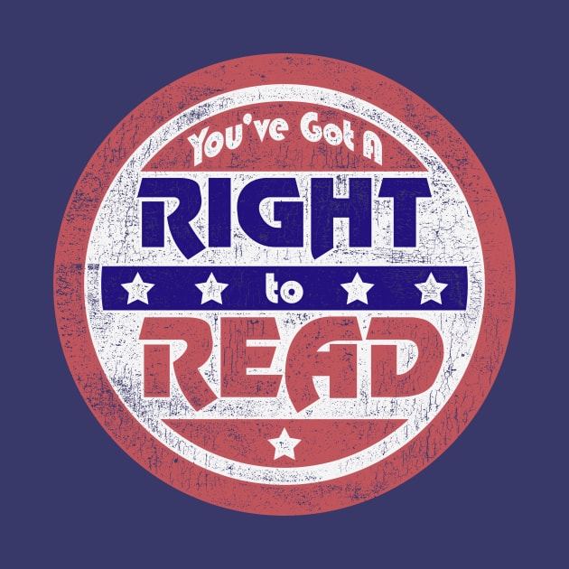 Right to Read (retro) by rt-shirts