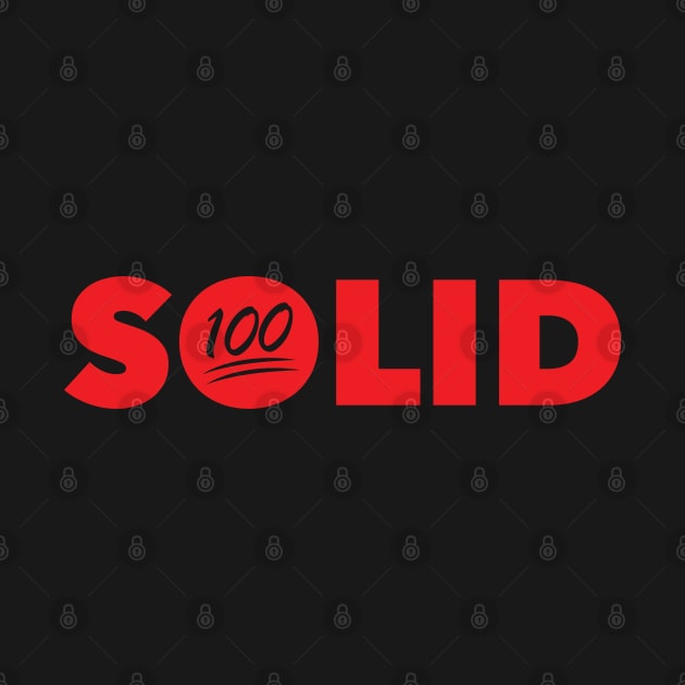 Solid - 100 by AM_TeeDesigns