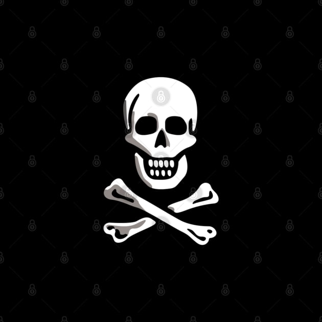 Jolly Roger Skull and Cross bones by twix123844