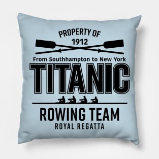 Titanic Rowing Team Pillow