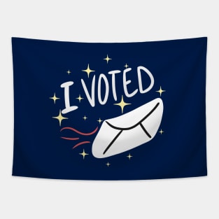 I Voted By Mail Tapestry