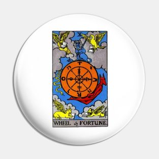 Wheel of Fortune Tarot Pin