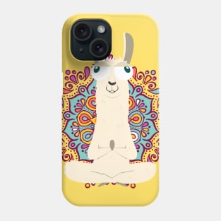 Yoga Llama Phone Case