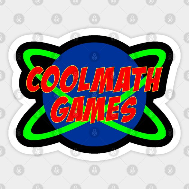 Coolmath Planet Logo Design - Coolmath Planet Logo - Sticker