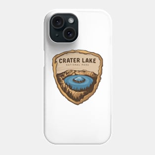 Crater Lake National Park Emblem Phone Case