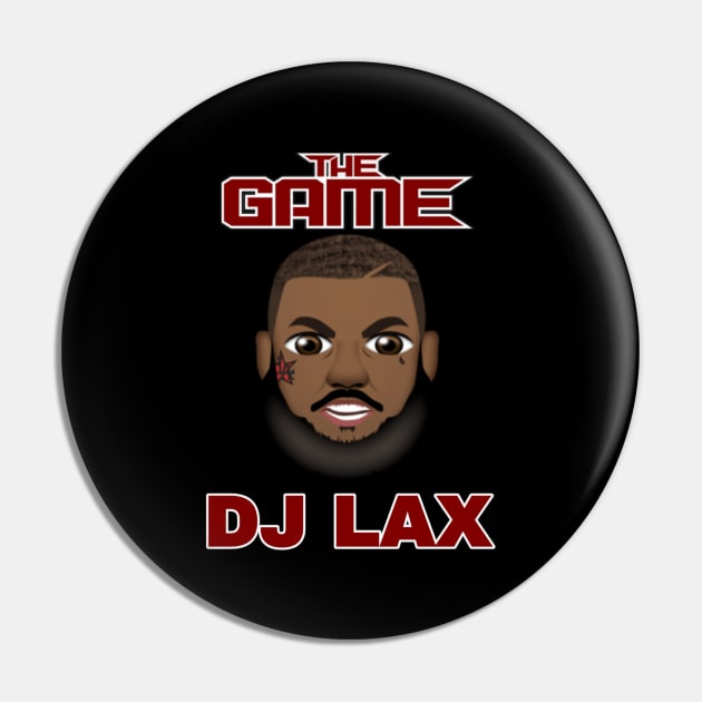 The Game LAX Pin by DJ L.A.X.