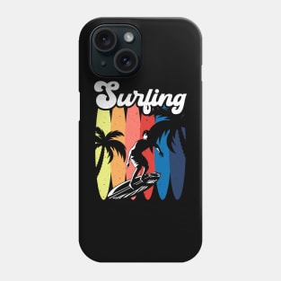 Surfing  T Shirt For Women Phone Case