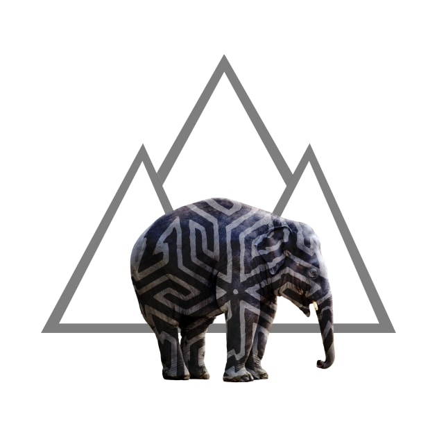 Elephant Tribe Mountain by i2studio