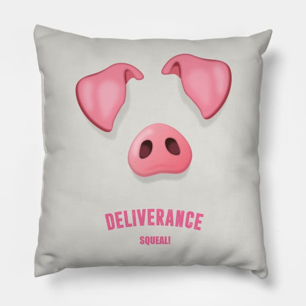 Deliverance - Alternative Movie Poster Pillow by MoviePosterBoy