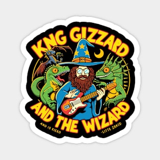 king gizzard and the lizard wizard Magnet