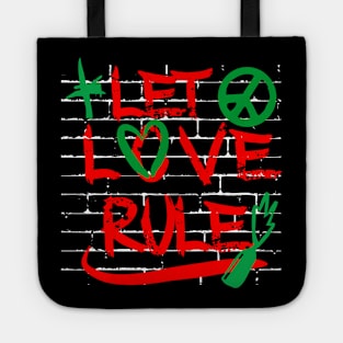 Let Love Rule Design Tote