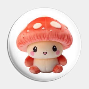 Cute Kawaii Mushroom Pin