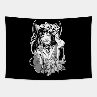 Wolf Demon Tapestry