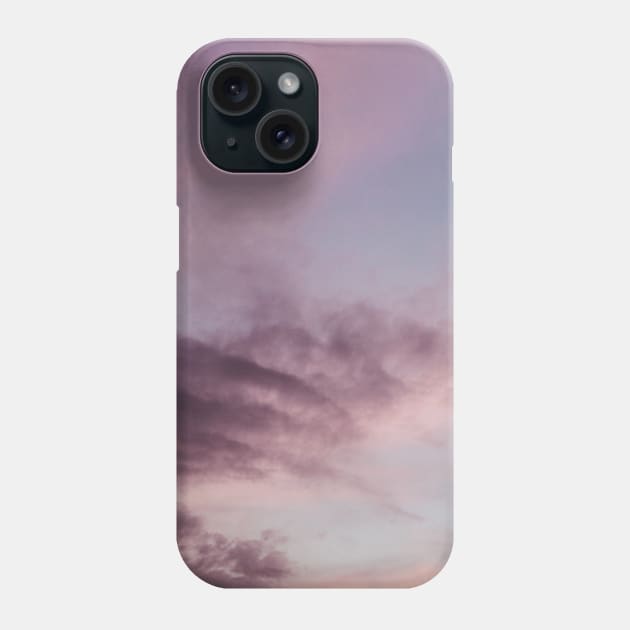 Purple and Pink Summer Sunset Phone Case by AlexandraStr