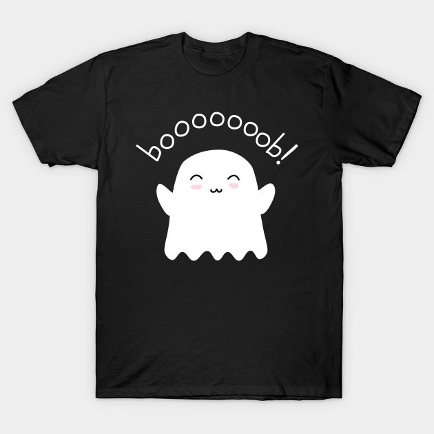 Boooob! - Cute Ghost - T-Shirt | TeePublic