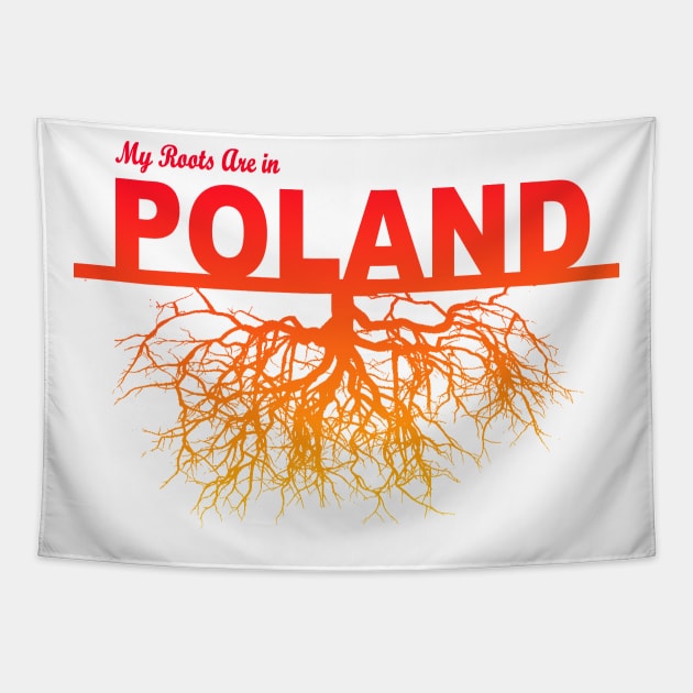 My Roots Are in Poland Tapestry by Naves