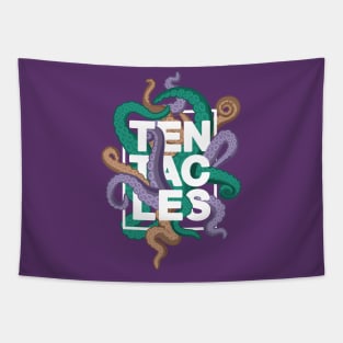 Tentacles – Multicoloured (white-out) Tapestry
