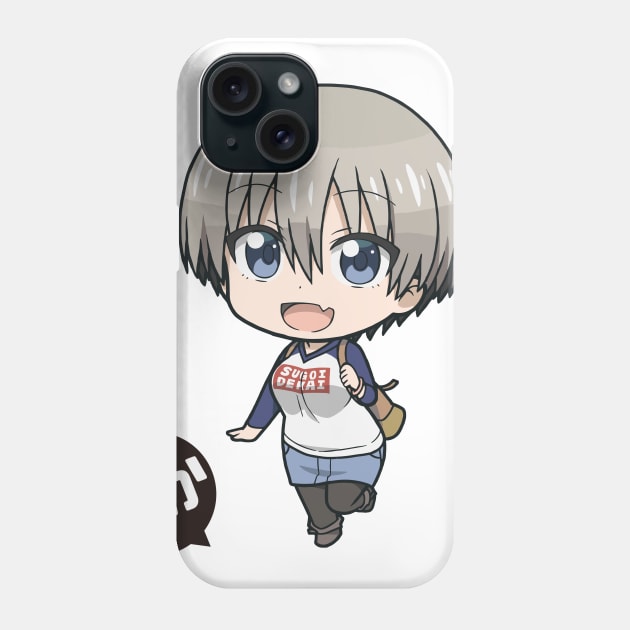 uzaki want a hugh Phone Case by JamesCMarshall