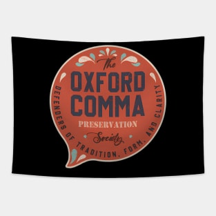 The Oxford Comma Preservation Society Team Oxford Tapestry